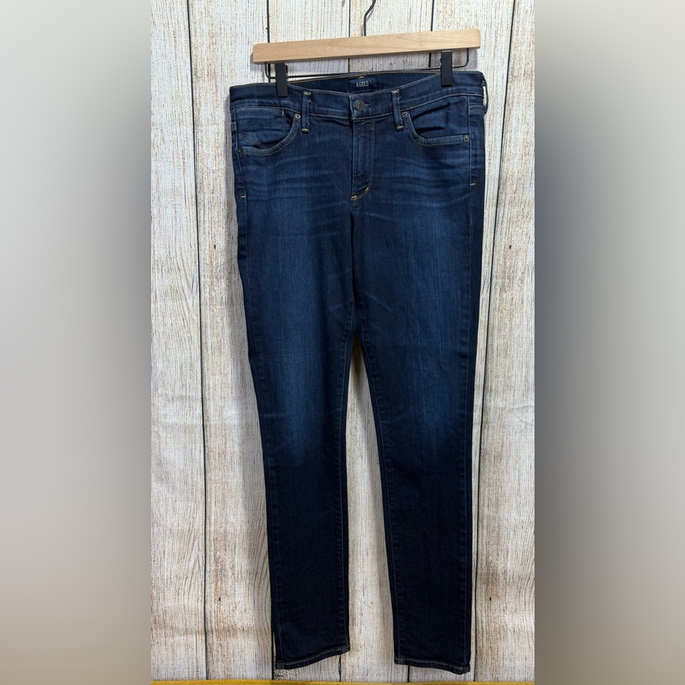 Agolde Women's Skinny Jeans - Dark Blue